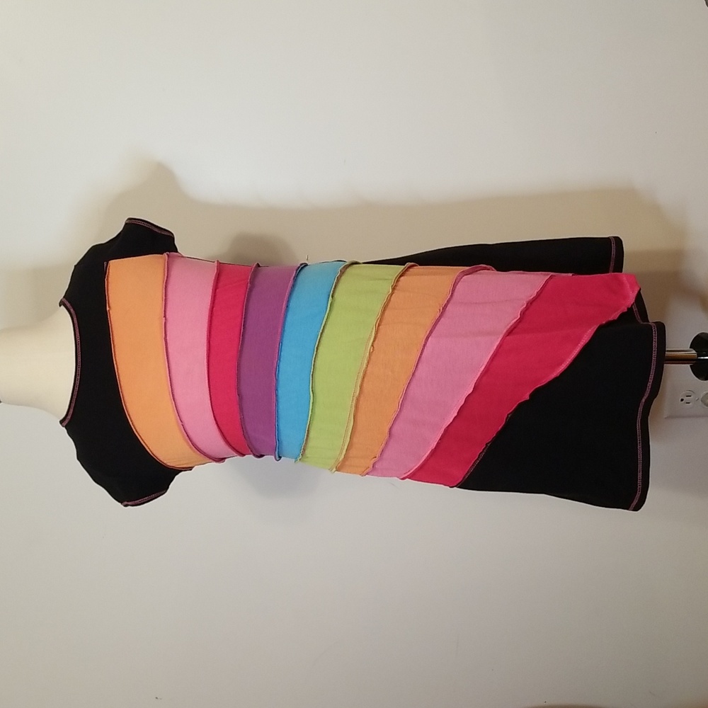 Rainbow A-line Dress